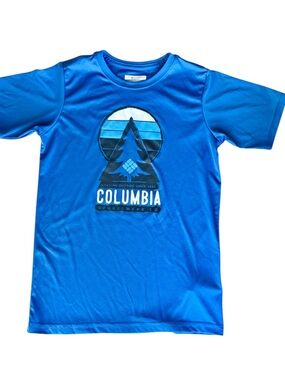 Boys Columbia Performance Dry Fit Graphic Short Sleeve Tee